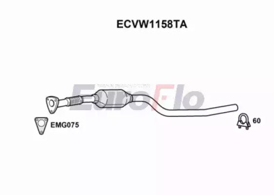 Катализатор EuroFlo ECVW1158TA