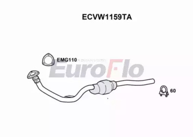 Катализатор EuroFlo ECVW1159TA