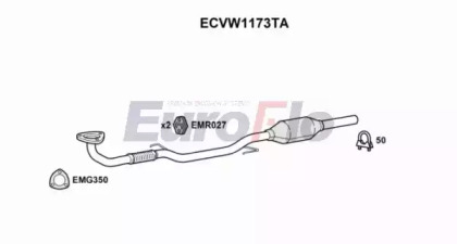 Катализатор EuroFlo ECVW1173TA