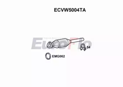 Катализатор EuroFlo ECVW5004TA