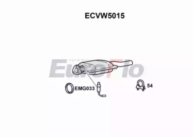 Катализатор EuroFlo ECVW5015