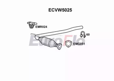 Катализатор EuroFlo ECVW5025