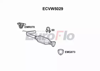 Катализатор EuroFlo ECVW5029