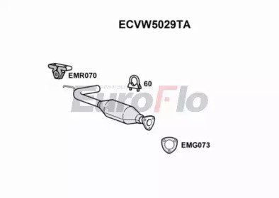 Катализатор EuroFlo ECVW5029TA