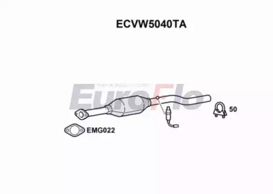 Катализатор EuroFlo ECVW5040TA