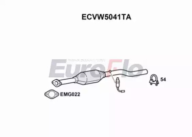 Катализатор EuroFlo ECVW5041TA