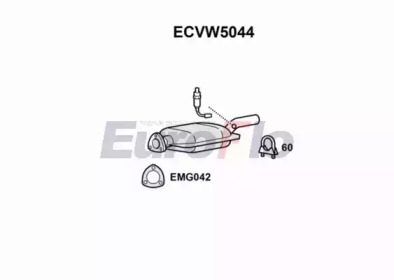 Катализатор EuroFlo ECVW5044