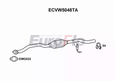 Катализатор EuroFlo ECVW5048TA