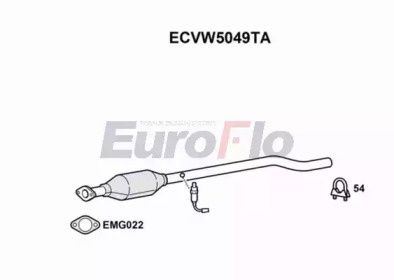 Катализатор EuroFlo ECVW5049TA