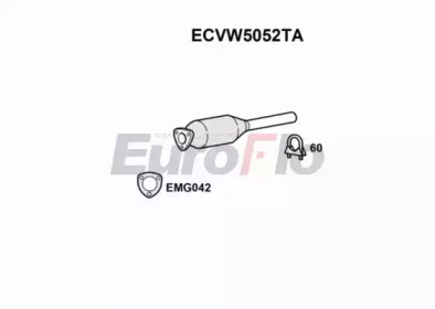 Катализатор EuroFlo ECVW5052TA