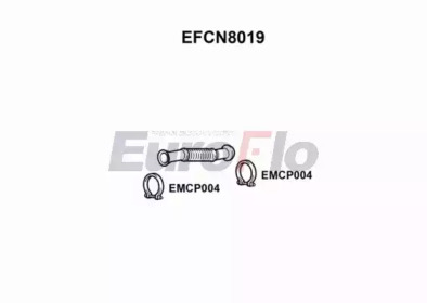 Труба выхлопного газа EuroFlo EFCN8019