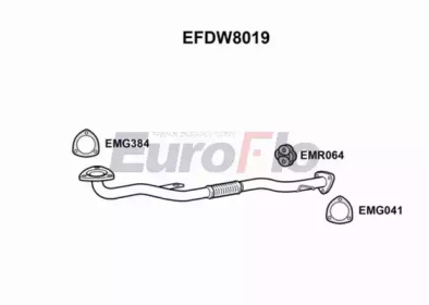 Трубка EuroFlo EFDW8019