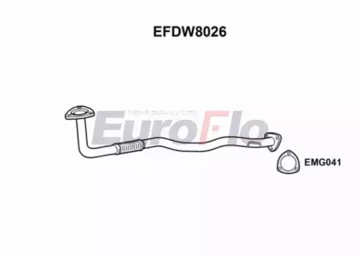 Трубка EuroFlo EFDW8026