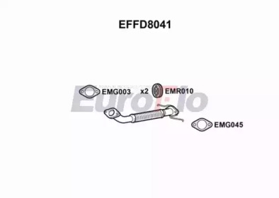 Трубка EuroFlo EFFD8041