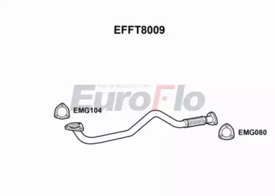 Труба выхлопного газа EuroFlo EFFT8009