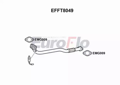 Трубка EuroFlo EFFT8049