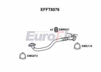 Трубка EuroFlo EFFT8076