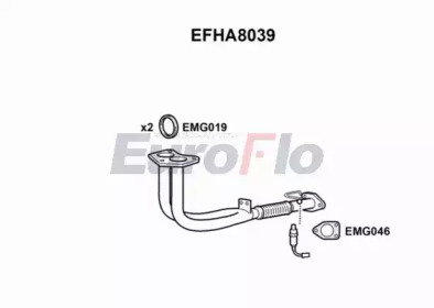 Трубка EuroFlo EFHA8039