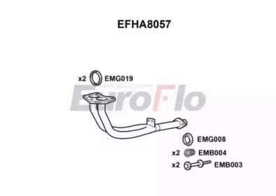 Трубка EuroFlo EFHA8057