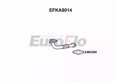 Труба выхлопного газа EuroFlo EFKA8014