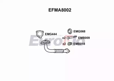 Трубка EuroFlo EFMA8002