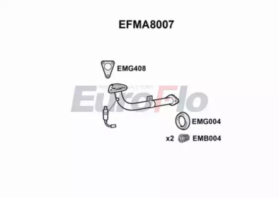 Трубка EuroFlo EFMA8007