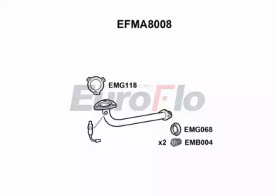 Трубка EuroFlo EFMA8008