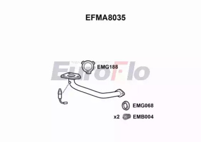 Трубка EuroFlo EFMA8035