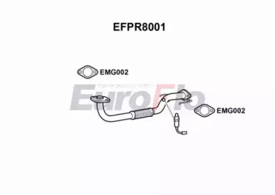 Трубка EuroFlo EFPR8001