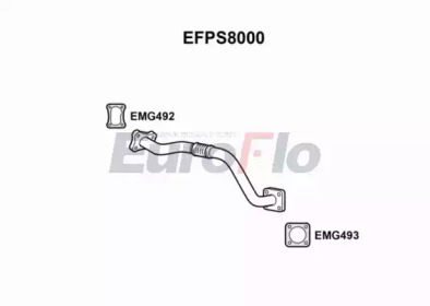 Труба выхлопного газа EuroFlo EFPS8000