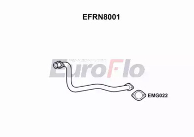 Труба выхлопного газа EuroFlo EFRN8001