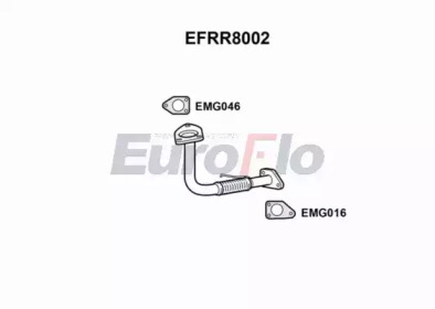 Труба выхлопного газа EuroFlo EFRR8002