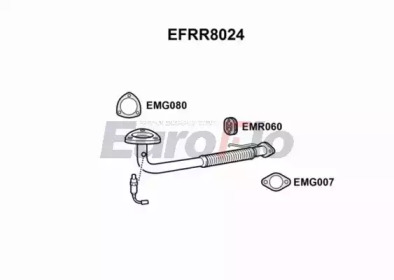 Труба выхлопного газа EuroFlo EFRR8024