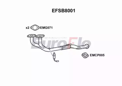 Трубка EuroFlo EFSB8001