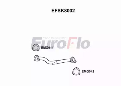 Трубка EuroFlo EFSK8002