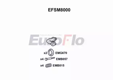 Труба выхлопного газа EuroFlo EFSM8000