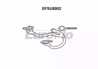 Труба выхлопного газа EuroFlo EFSU8002