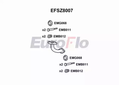 Трубка EuroFlo EFSZ8007