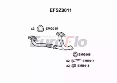 Трубка EuroFlo EFSZ8011