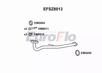 Трубка EuroFlo EFSZ8013