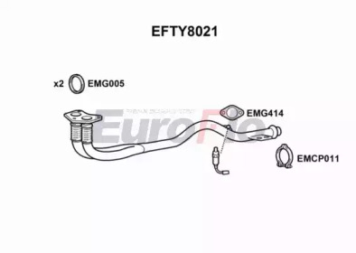 Трубка EuroFlo EFTY8021