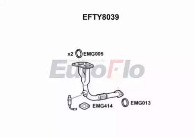 Трубка EuroFlo EFTY8039