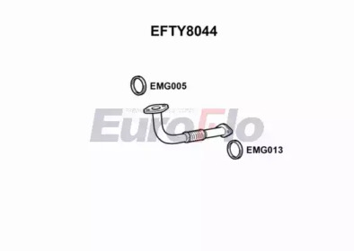 Трубка EuroFlo EFTY8044