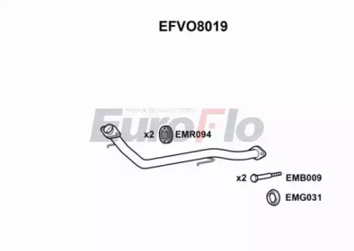 Трубка EuroFlo EFVO8019