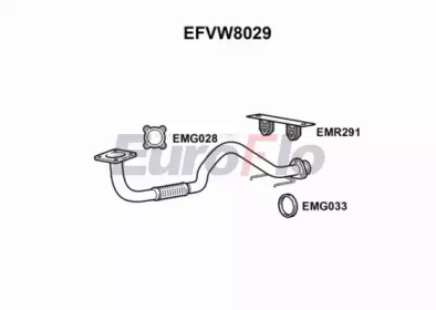 Трубка EuroFlo EFVW8029