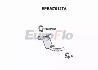 Фильтр EuroFlo EPBM7012TA