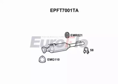 Фильтр EuroFlo EPFT7001TA