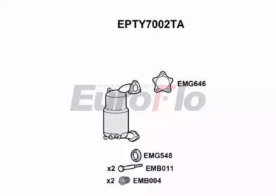 Фильтр EuroFlo EPTY7002TA