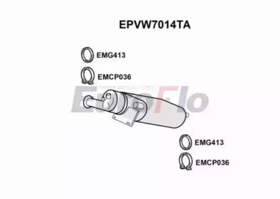 Фильтр EuroFlo EPVW7014TA