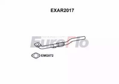 Труба выхлопного газа EuroFlo EXAR2017